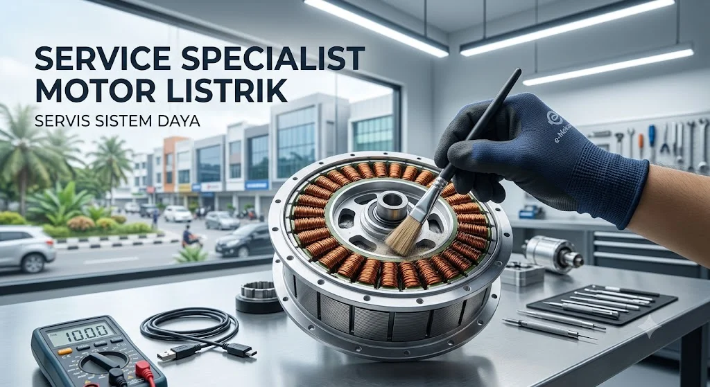 Estimasi Biaya Service Motor Listrik Kota Serang Wilayah Serang serta Panduan Perawatannya